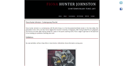 Desktop Screenshot of fionahunterjohnston.co.uk